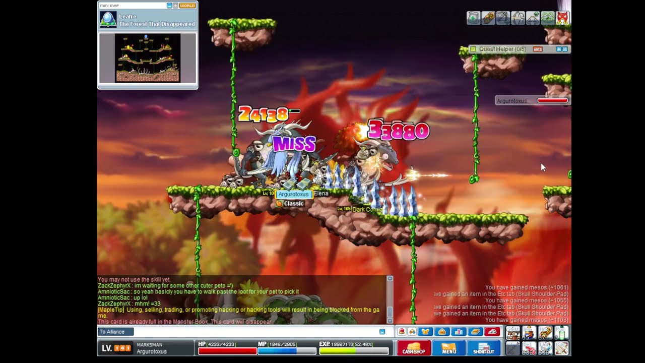 141 Marksman  Forest that Disappeared Rotation  (Cornians)