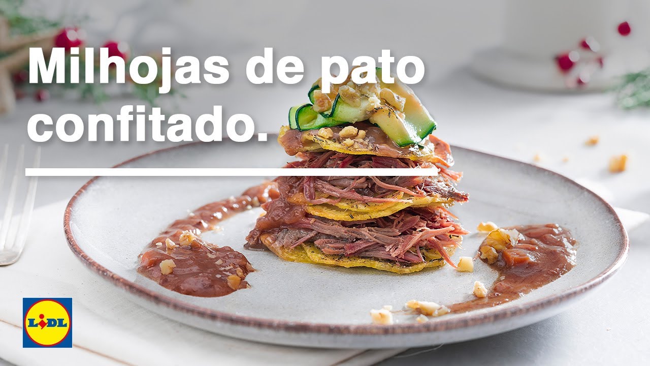 Milhojas de Pato Confitado 🍗🍛 | Recetas de Navidad | Lidl España