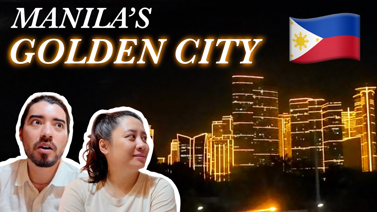 discovering a golden city in manila as we reflect on our first philippines adventure [subtitles]
