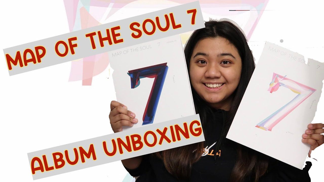 UNBOXING BTS - MAP OF THE SOUL: 7 ALBUM