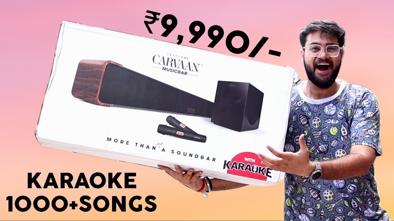 Saregama Carvaan MusicBar Karaoke Review - ₹9,990 Best Soundbar with Karaoke