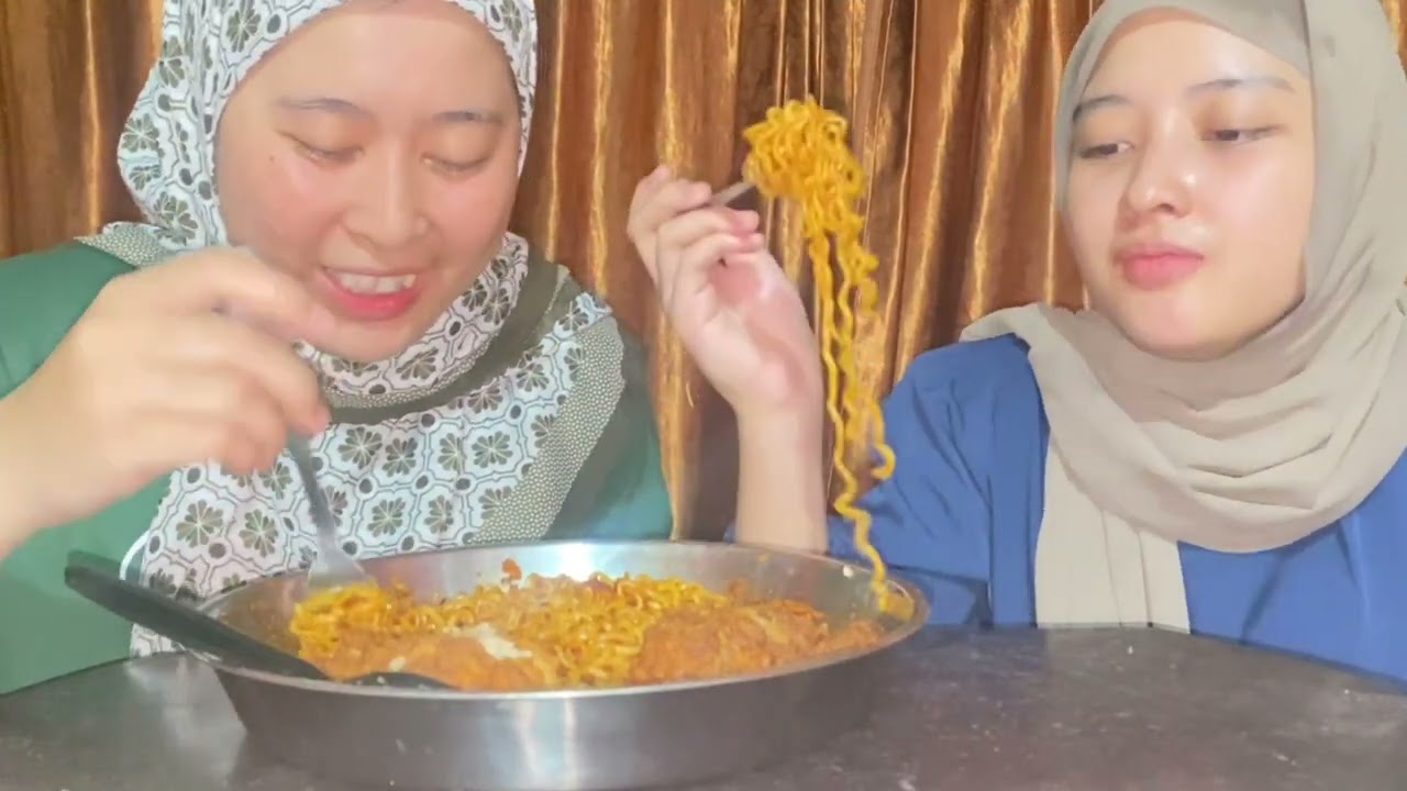 MUKBANG!!! MAGGI PEDASSS🔥🔥🔥