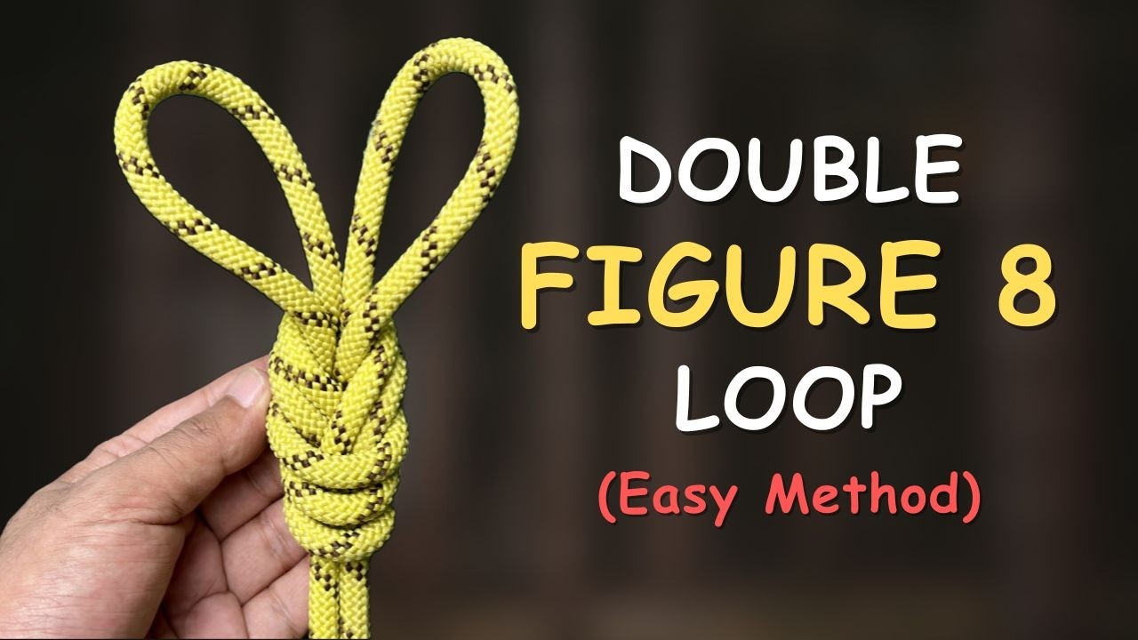 How to Tie the Double Figure 8 Loop (Bunny Ears Knot)