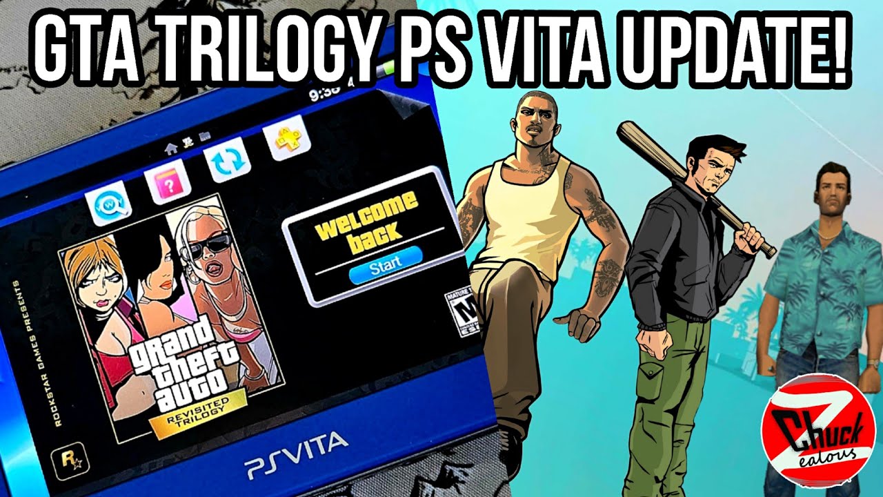 GTA Trilogy Revisited on PS Vita – NEW 2025 Update 1.5 !!!