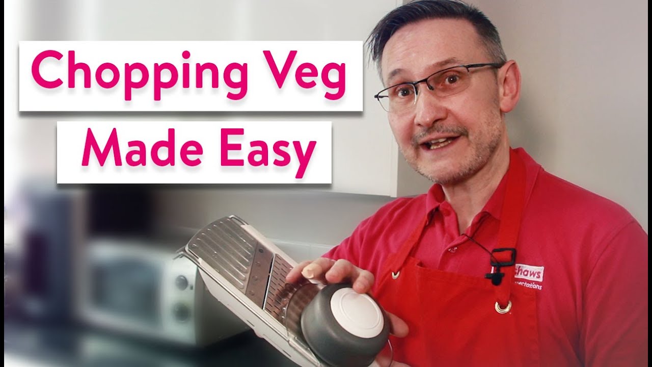 Chopping Veg Made Easy  |  Kitchen solutions for blind or visually impaired individuals.