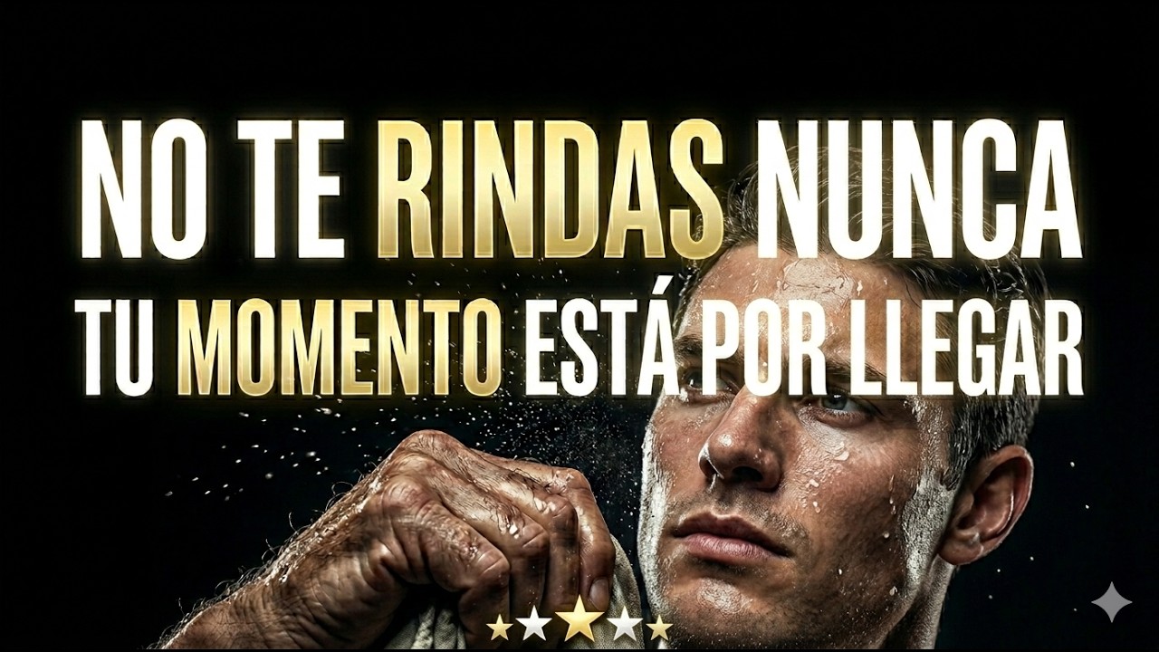 No Te Rindas Nunca, Tú Momento Está Por Llegar