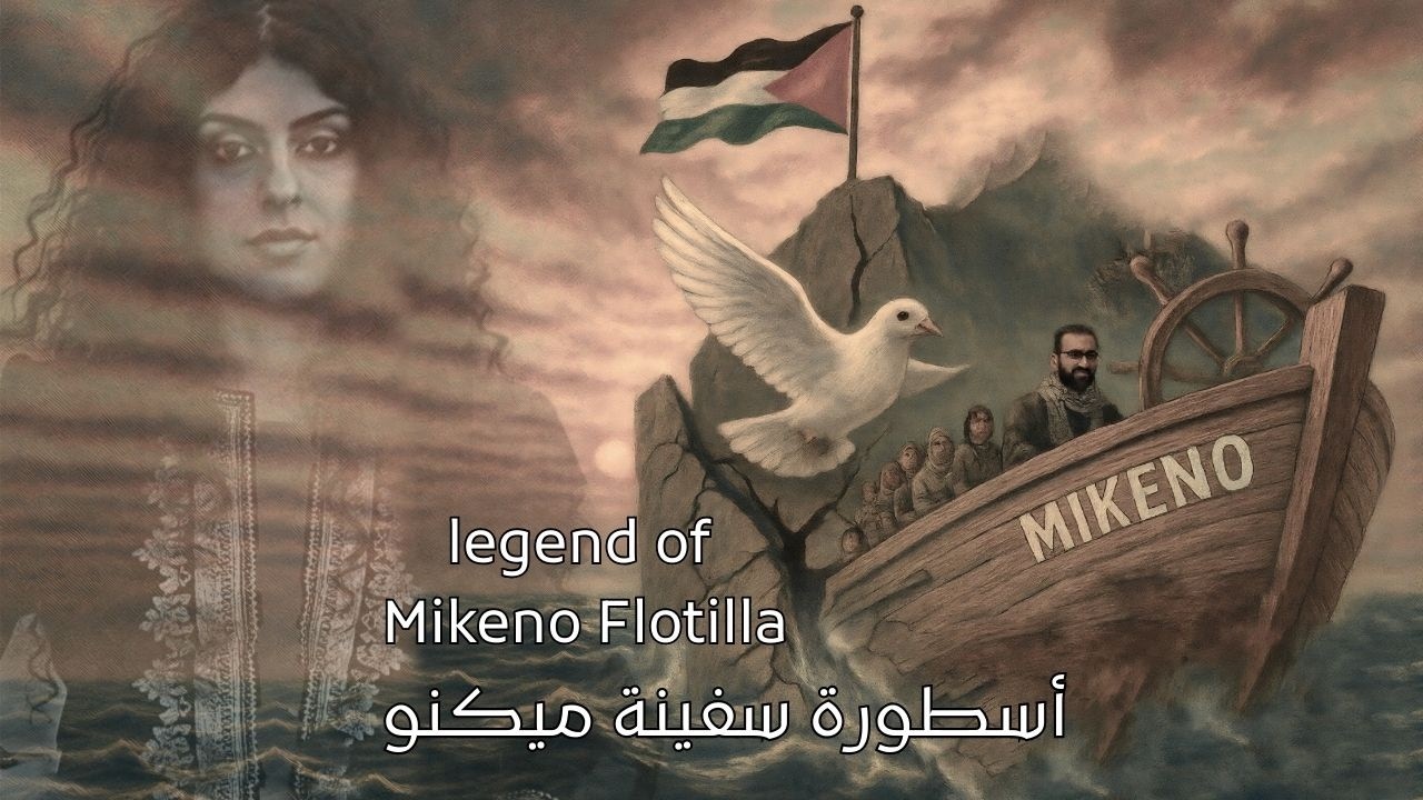 Sumud Mikeno(Lyric Video)  سحر راوية/صمود ميكنو