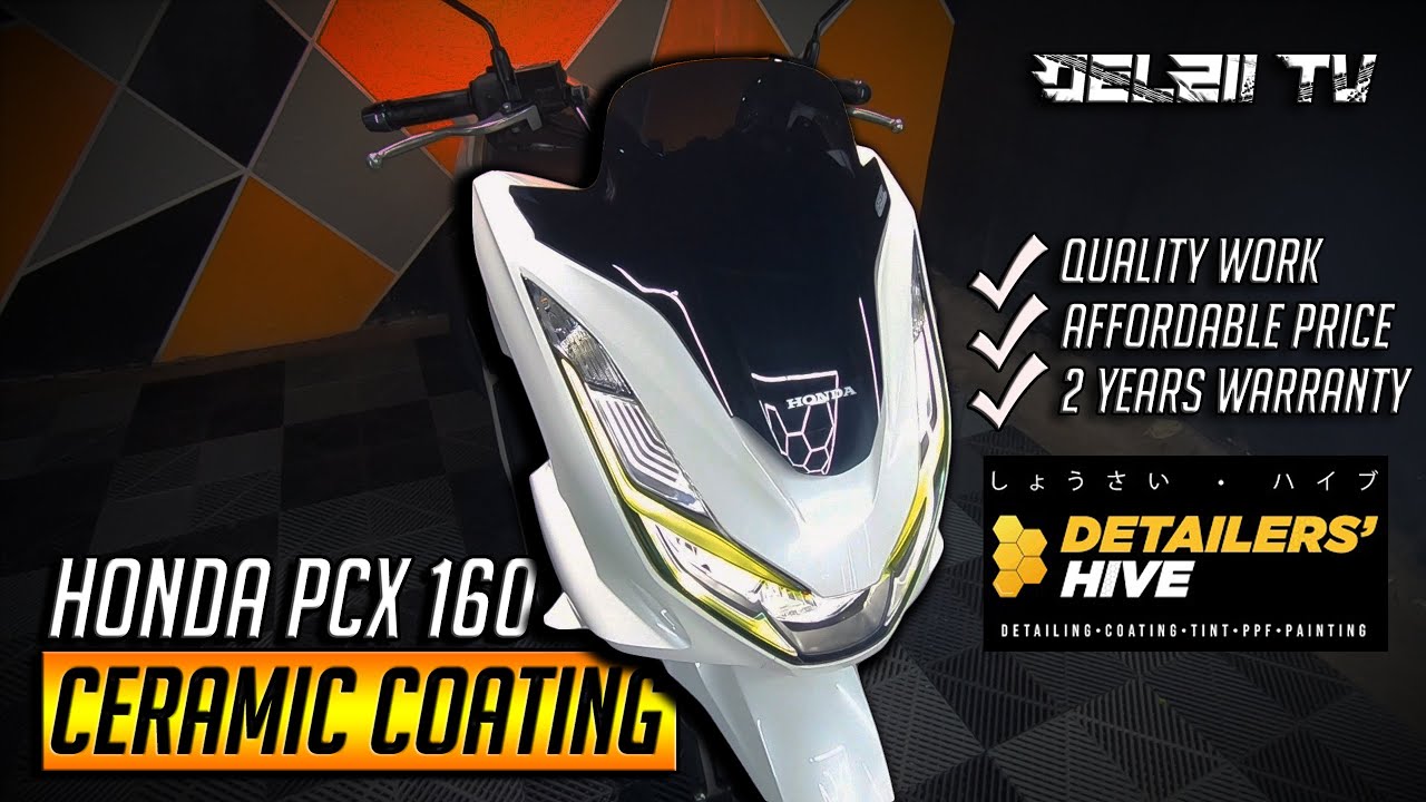 HONDA PCX 160 | CERAMIC COATED BY DETAILERS HIVE