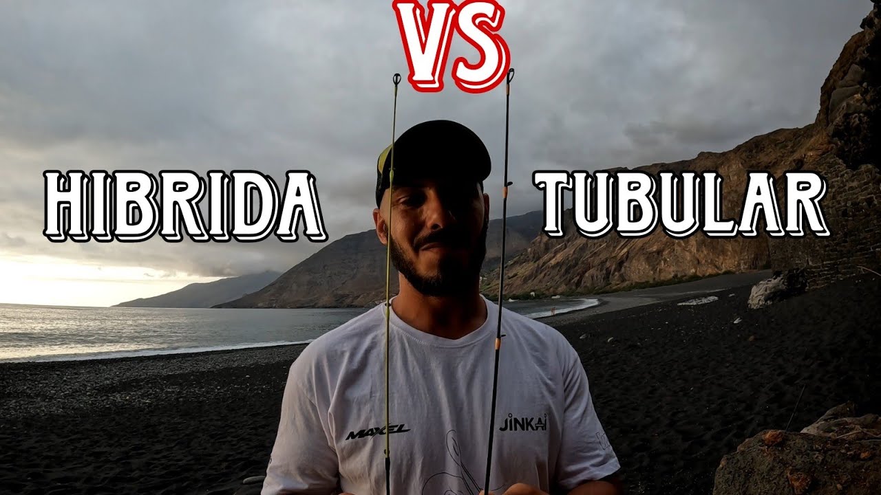 Iniciación a la pesca - Caña de pescar Hibrida y Tubular Rockfishing