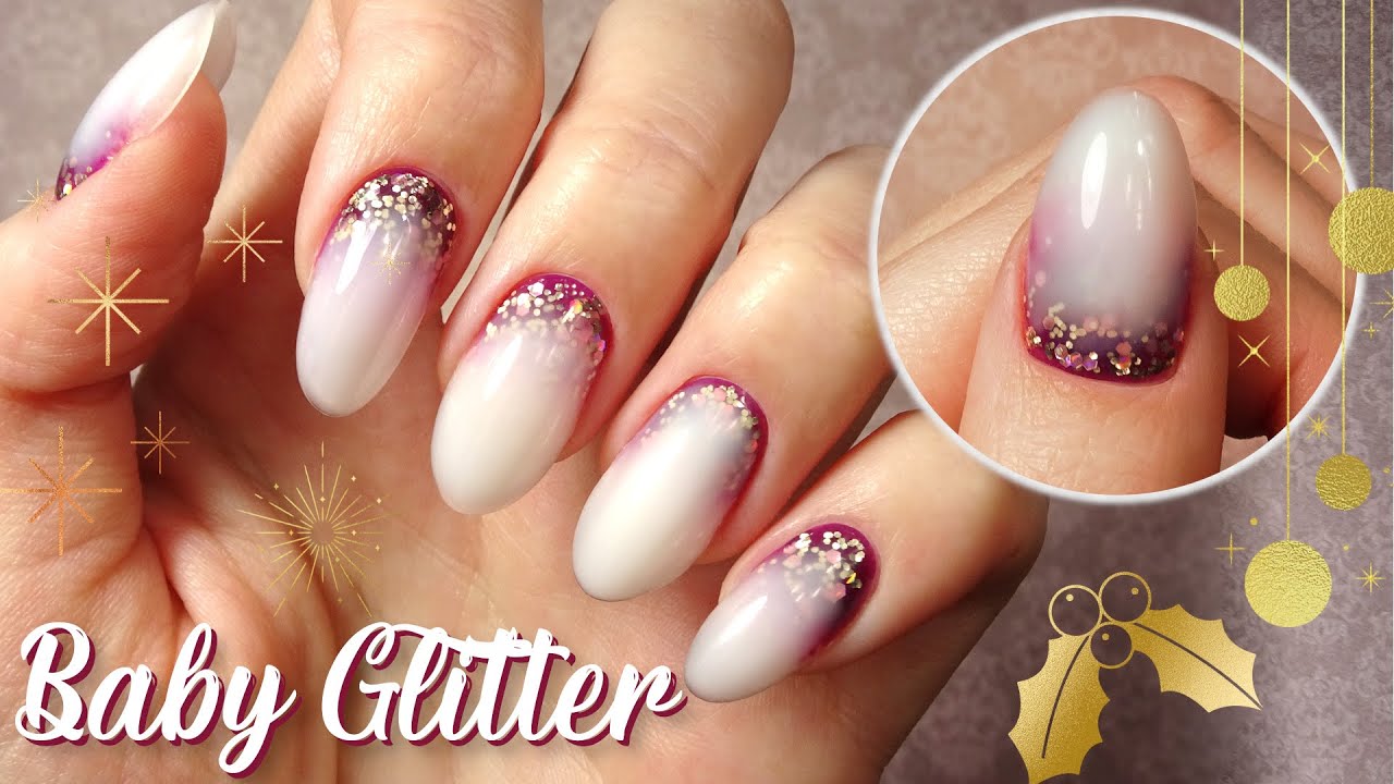 Le BABY GLITTER⎟Un Nail Art de Noël FACILE et RAPIDE qui fait tout son effet ✨🎄