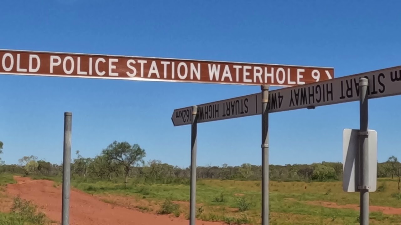 Old Police Station Waterhole, Whistle Duck Creek and Frew River Binns Track