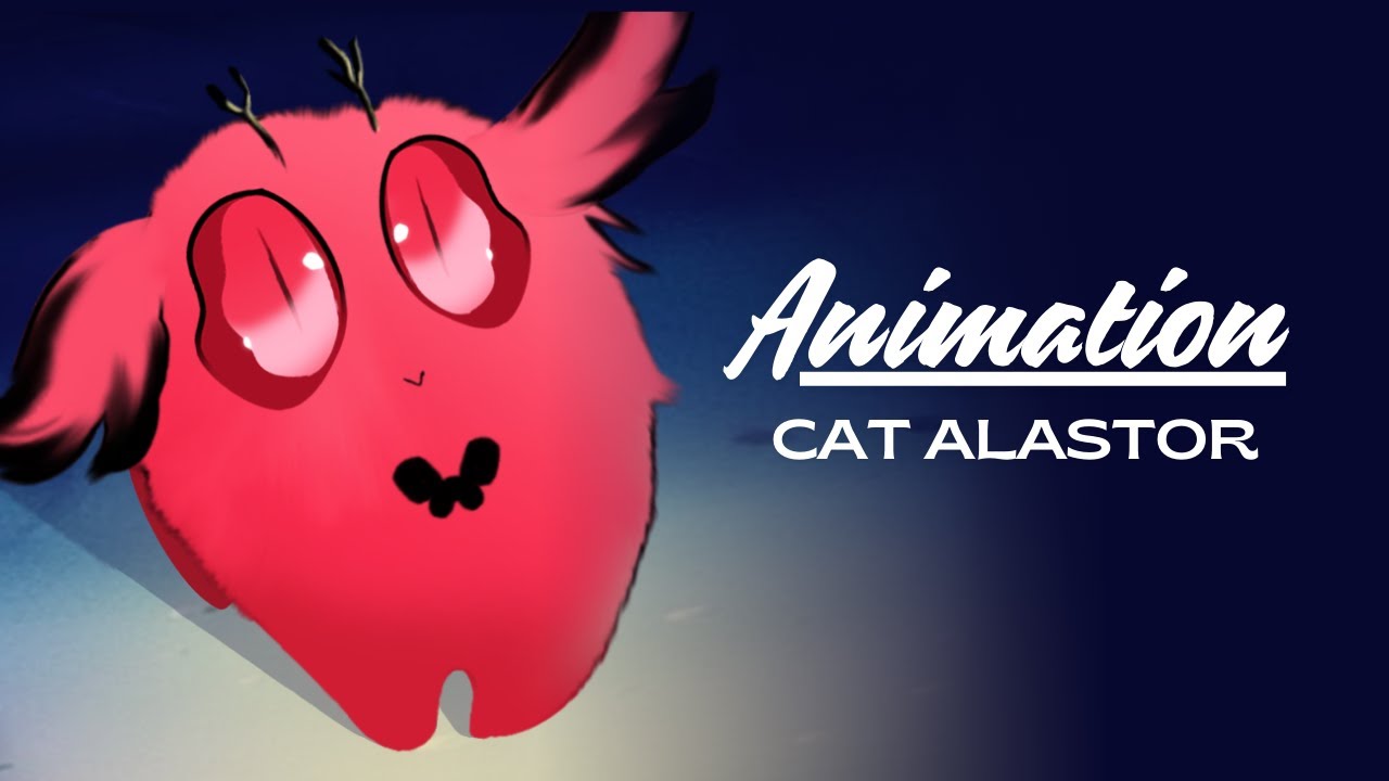 Animation Alastor x lucifer gatito - ESTO ES AMOR