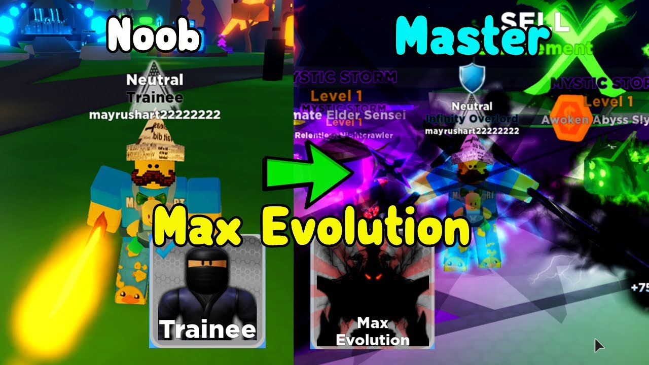 Noob To Master In Ninja Legends 2! Unlocked Max Evolution! Roblox