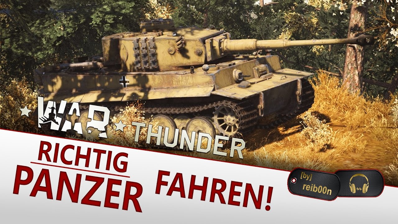 War Thunder | Richtig Panzer fahren Teil 4 | Benutzen des MGs [Deutsch / Tutorial / Hilfe]