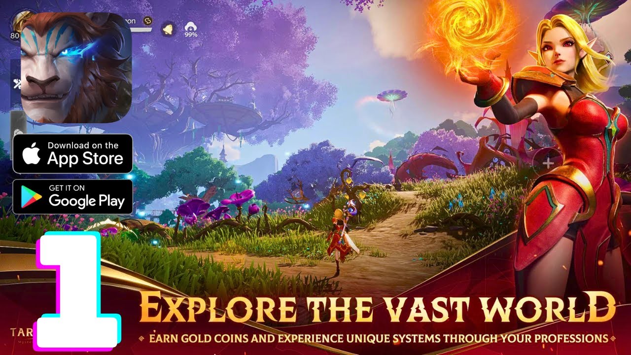 Геймплей и прохождение Tarisland &mdash; Часть 1 (iOS, Android)