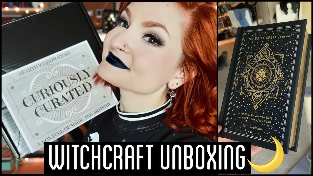 unboxing a HUGE witchcraft box🌙🖤