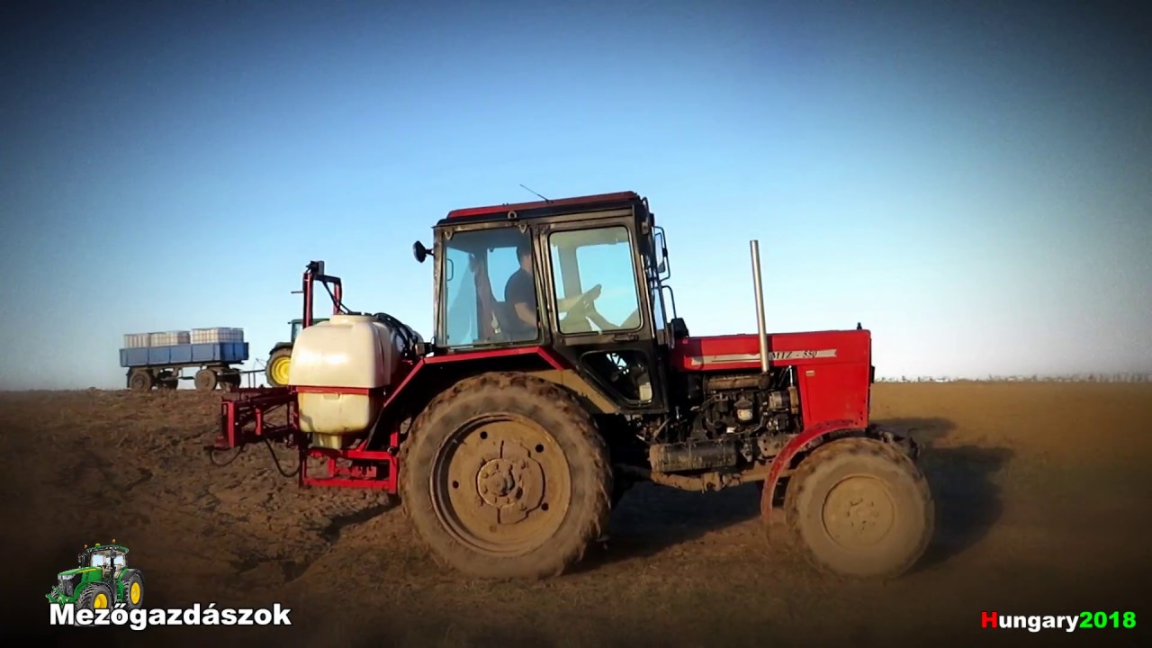 Nitrosol application/Nitroszol kijuttatás 2018 /*Bakonyi&Agrofiúk* 🌾🚜😃