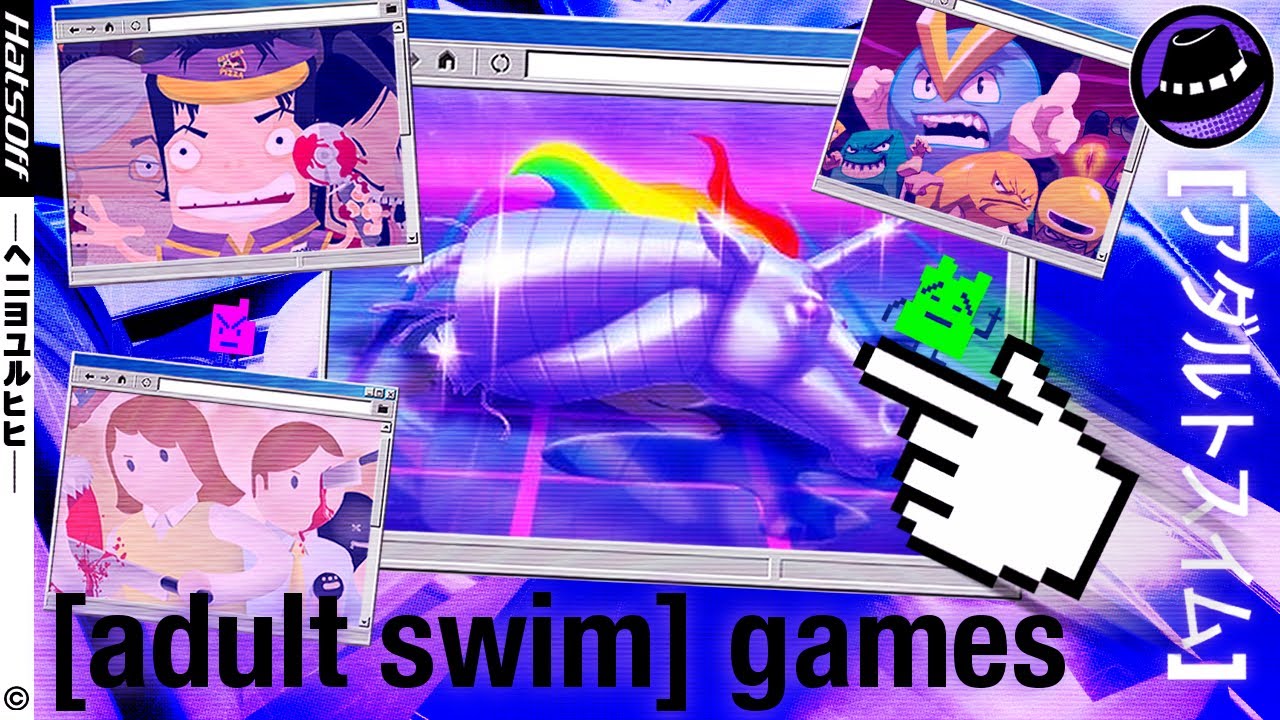 The Art of Adult Swim Flash Games - Hats Off