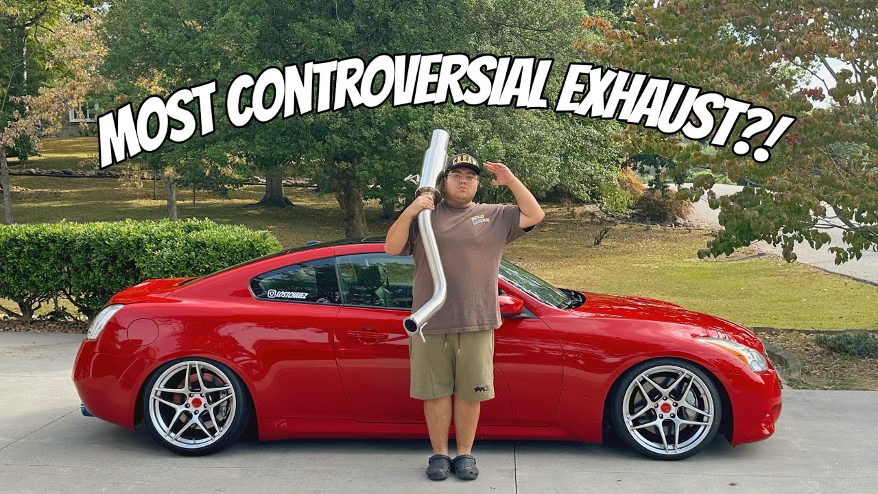 Infiniti G37 finally gets super loud with ISR!