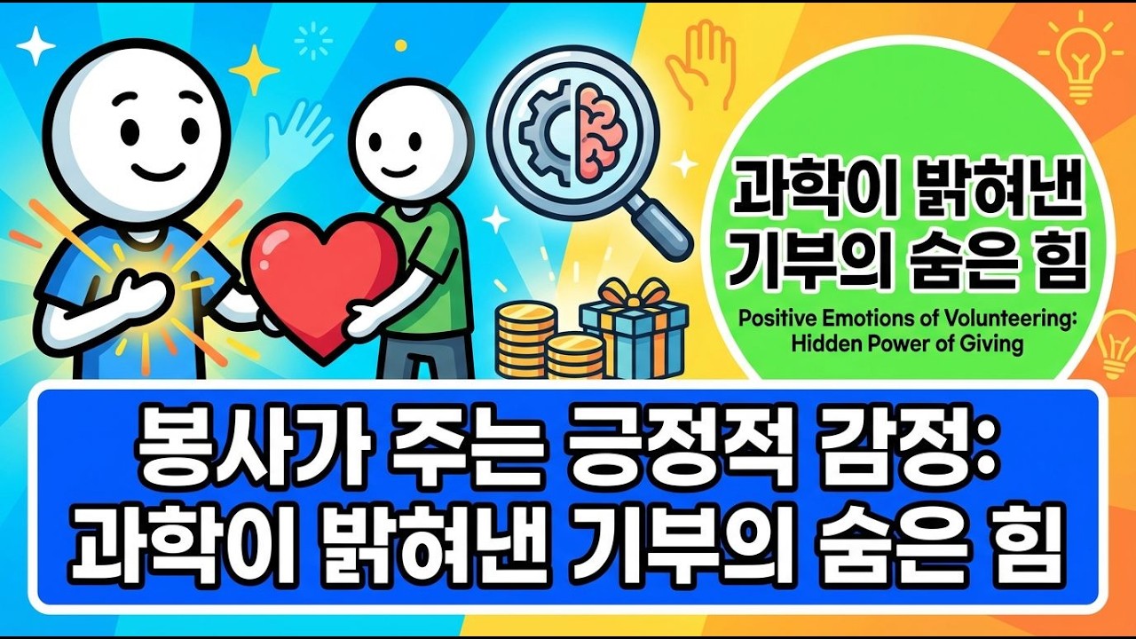 가장 이기적인 행복함: 봉사