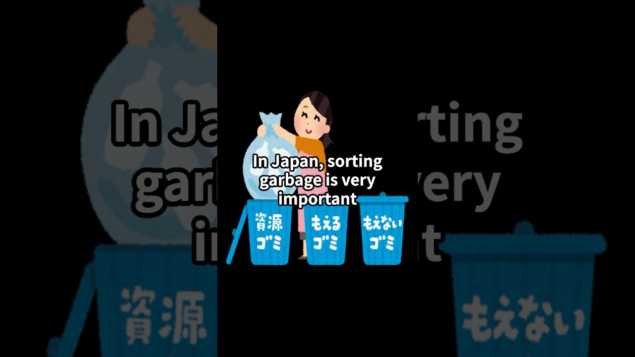 How to dispose of garbage in Japan #japan #japaneseculture #japanese