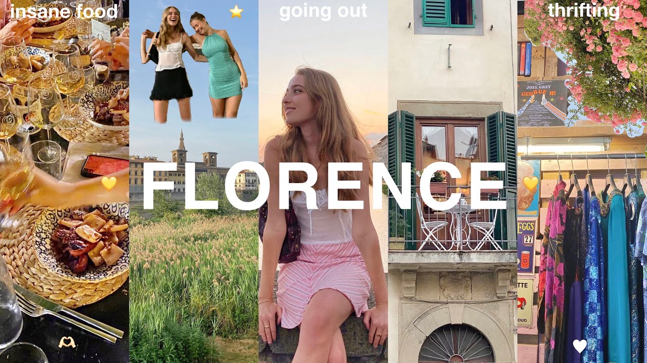 florence chronicles 🌸 | italian food, gardens, friends & going out
