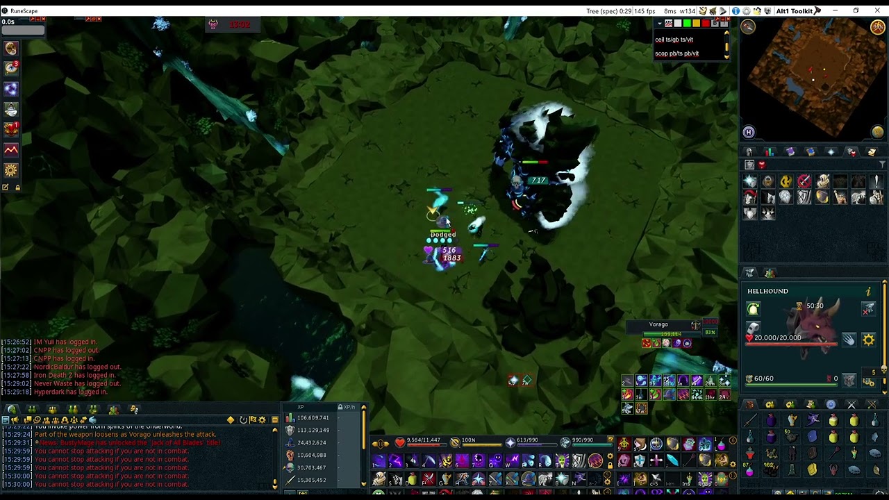 [RS3] HM Rago Solo - Ceiling