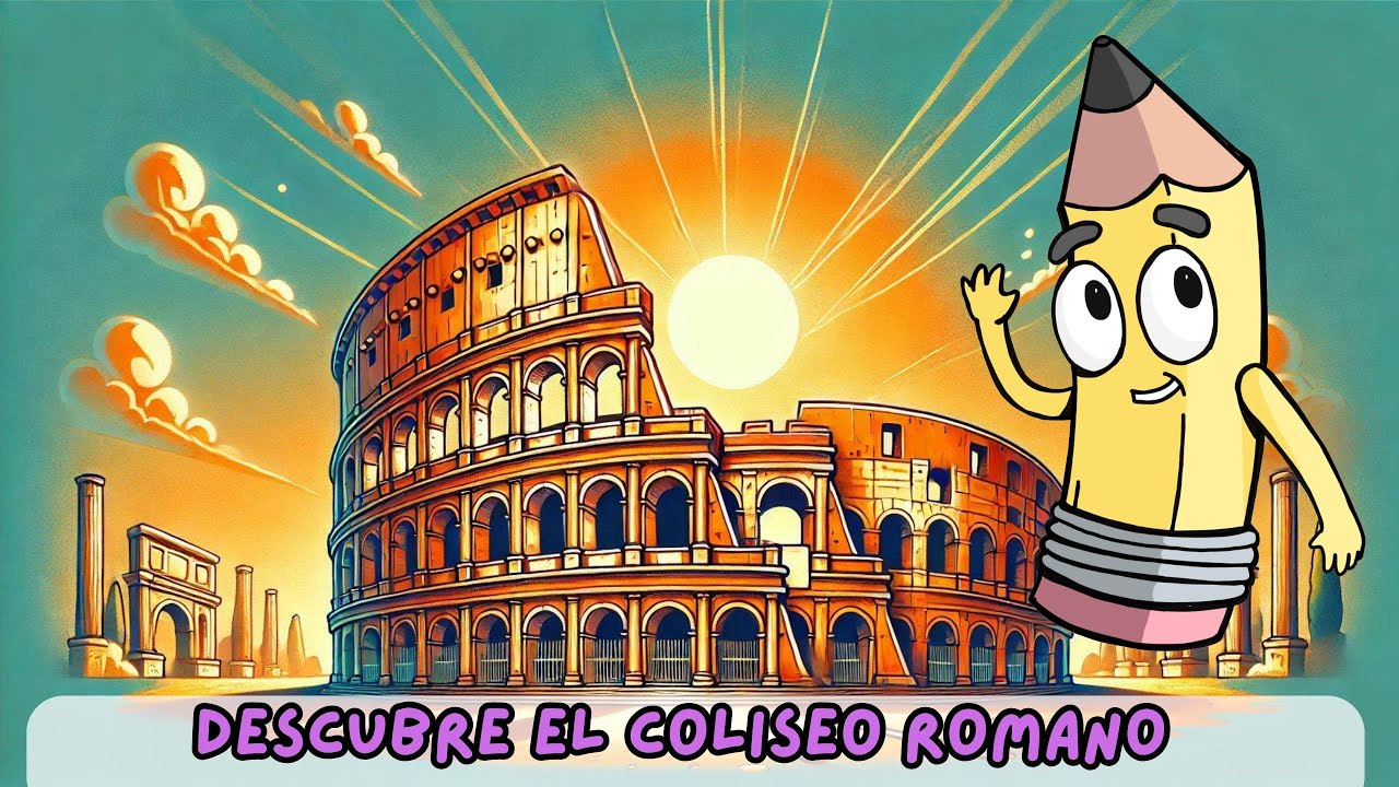 ¡Descubre el Coliseo Romano! 🏟️🏛️ -- Aprende con Mini Tectín