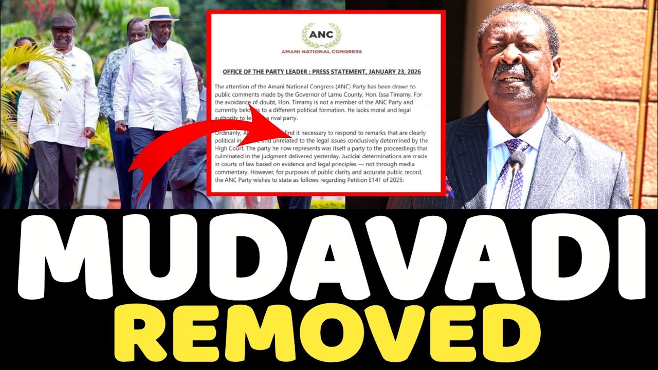Breaking News! Musalia MUDAVADI In ICU- IT'S OVER!