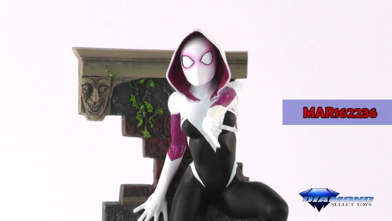 Marvel Gallery Spider-Gwen PVC Figure 360 + Packaging