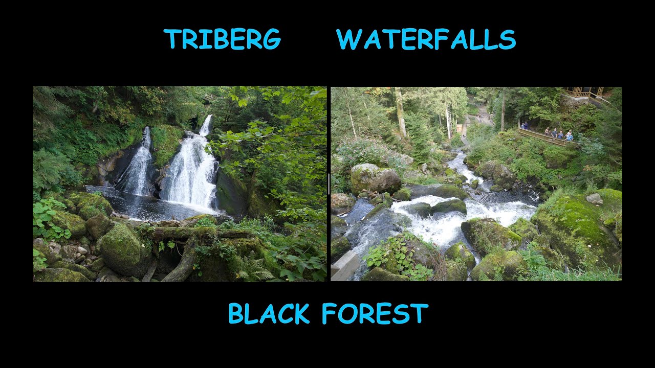Triberg Waterfalls 2021. Enjoy the sound of the waterfall.