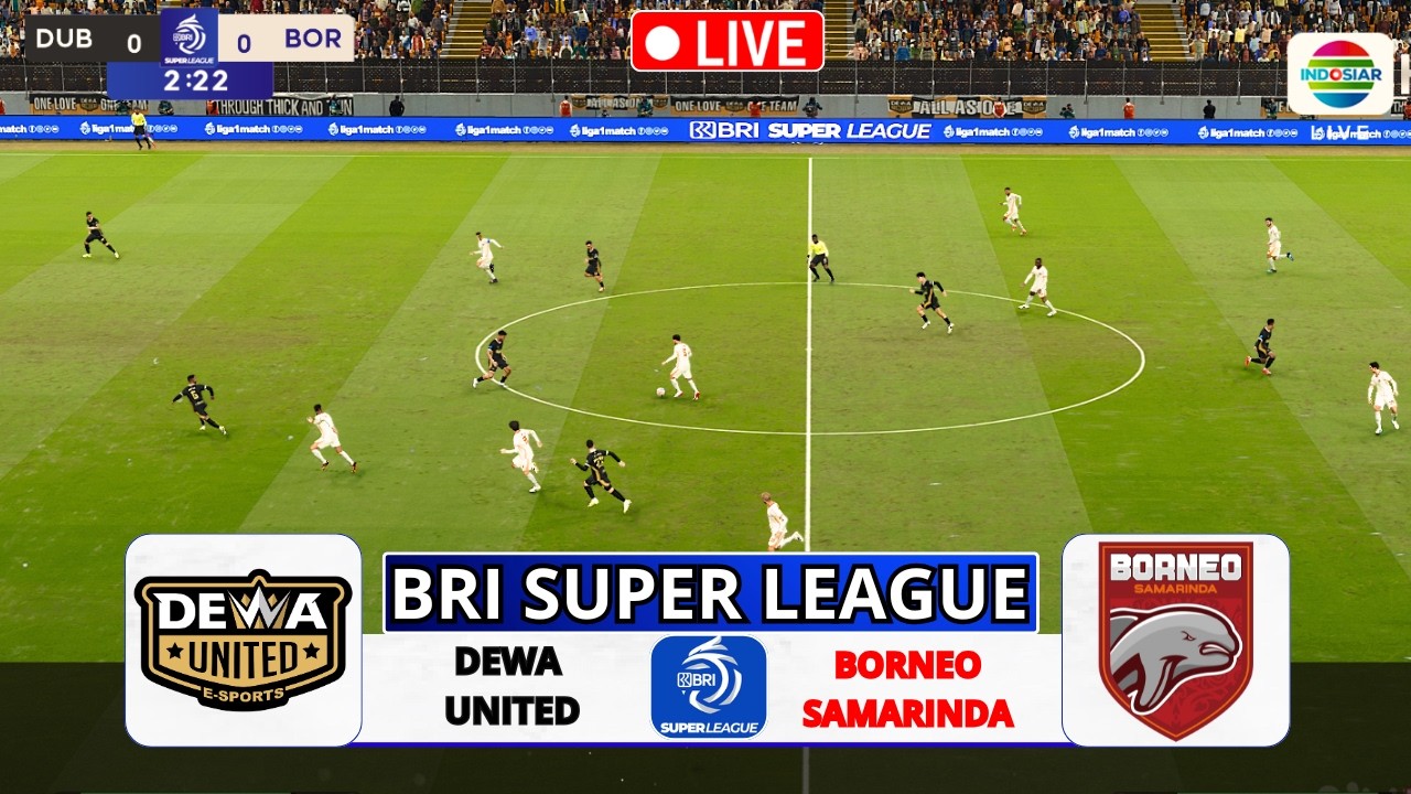DEWA UNITED vs BORNEO FC | BRI SUPER LEAGUE 2025/2026 | virtual match