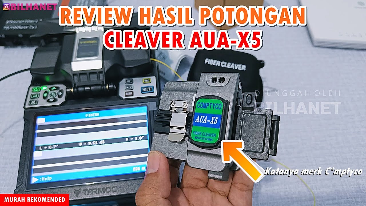COMPTYCO AUA-X5 Cleaver FO Cutter Fiber Optik (SKL-8A PREMIUM VERSION)