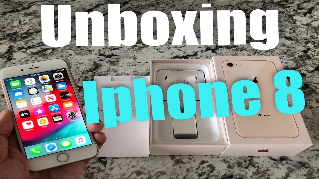 Iphone 8 Rose Gold Unboxing & review | Vintage Mobile Phone Collection