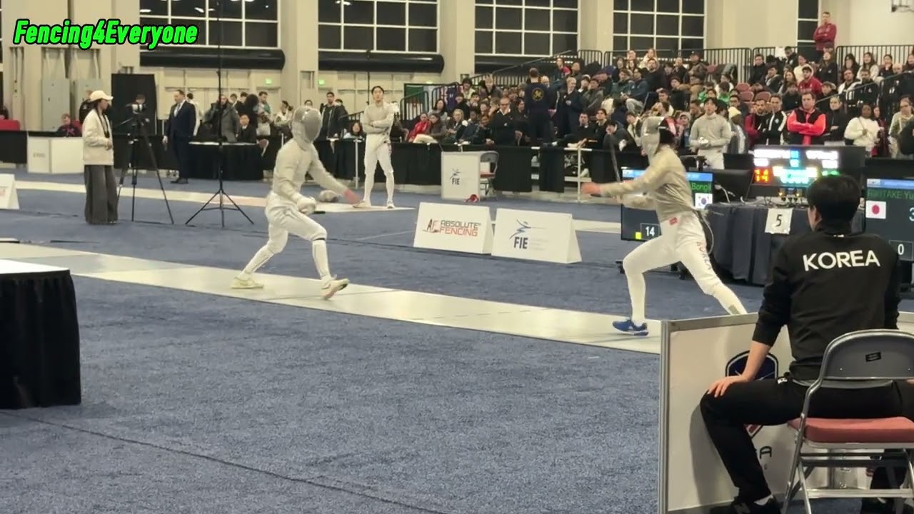 LP 2T64 SMS 🔹32 ABDAZOV Islambek 🇺🇿 vs 🔸33 GU Bongil 🇰🇷 - Absolute Fencing Sabre World Cup 2026