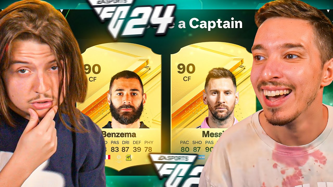REGII FOTBALULUI MESSI SI BENZEMA VIN INTR-UN ATAC 90+ IN PRIMUL DRAFT CO-OP CU CALINACHO! EA FC 24!