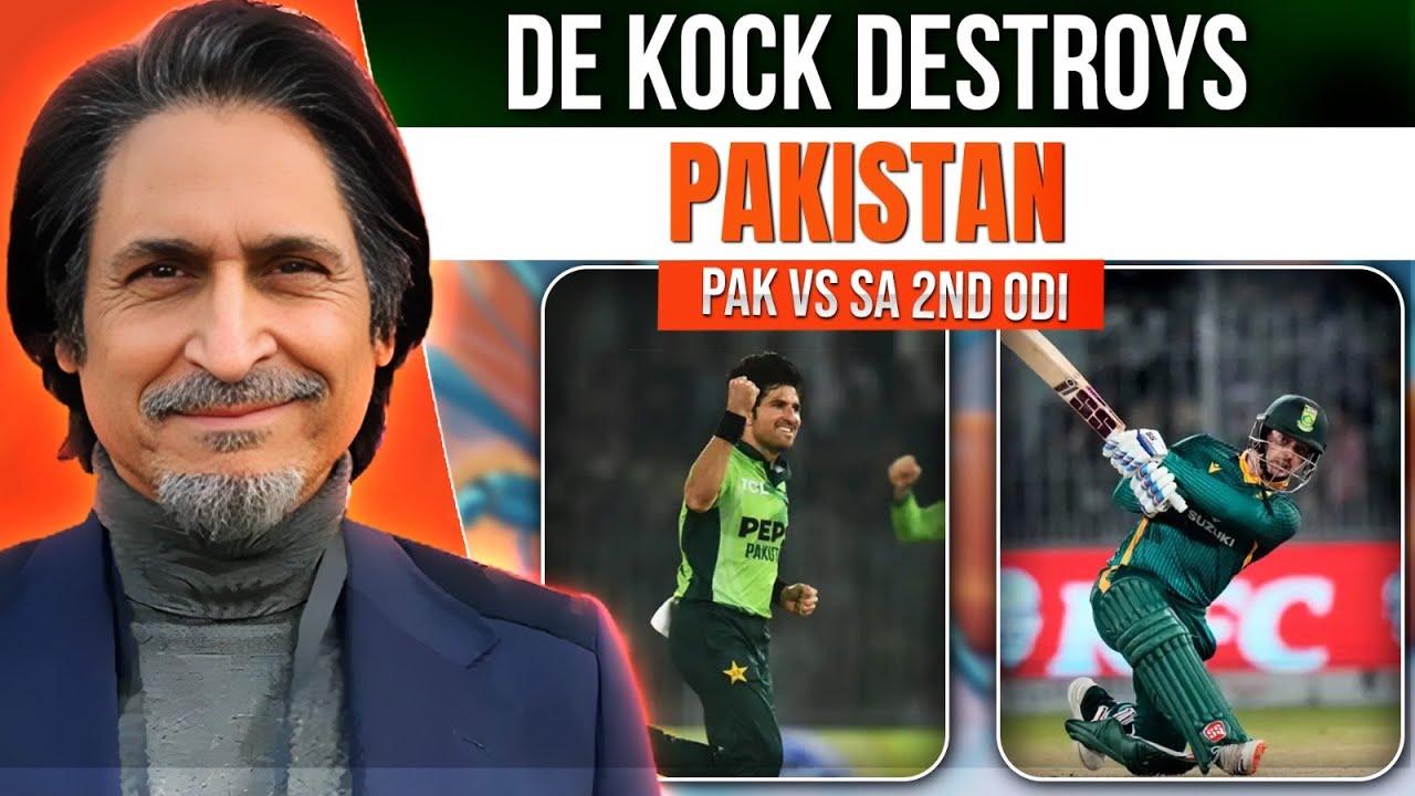 De Kock Destroys Pakistan | PAK vs SA 2nd ODI | Ramiz Speaks