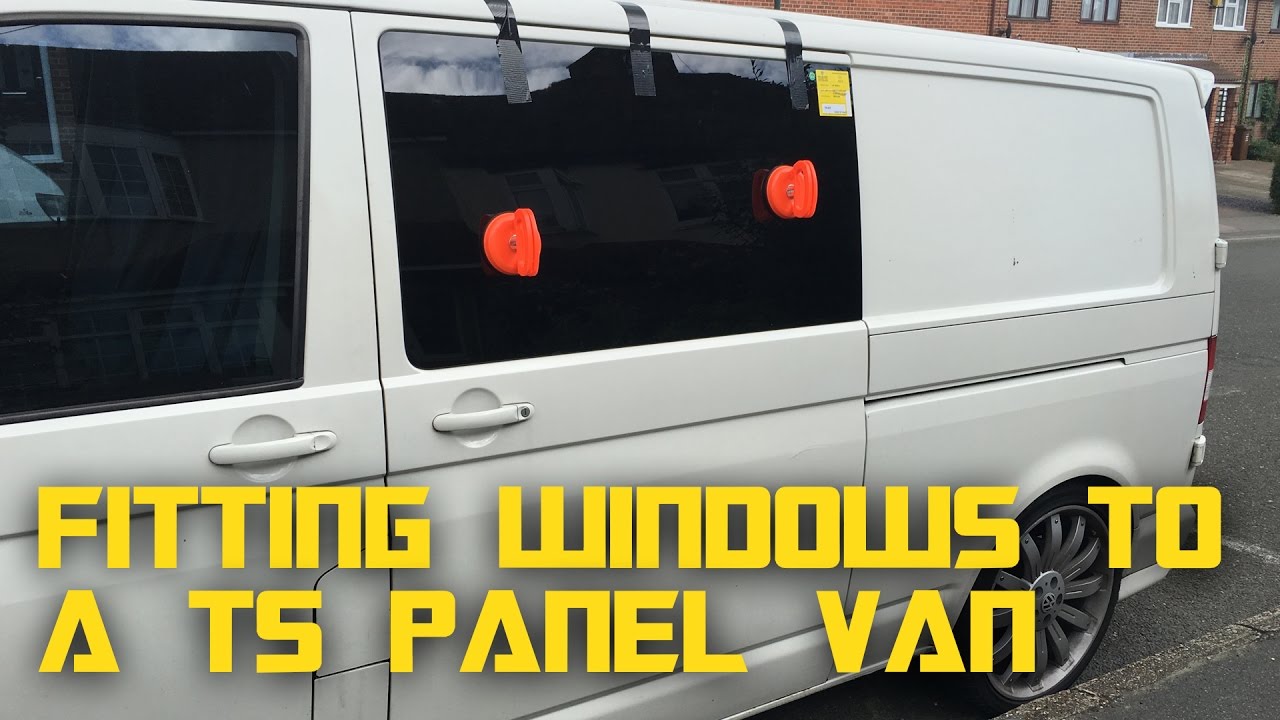 Fitting windows in a van - Self built DIY VW T5 camper conversion