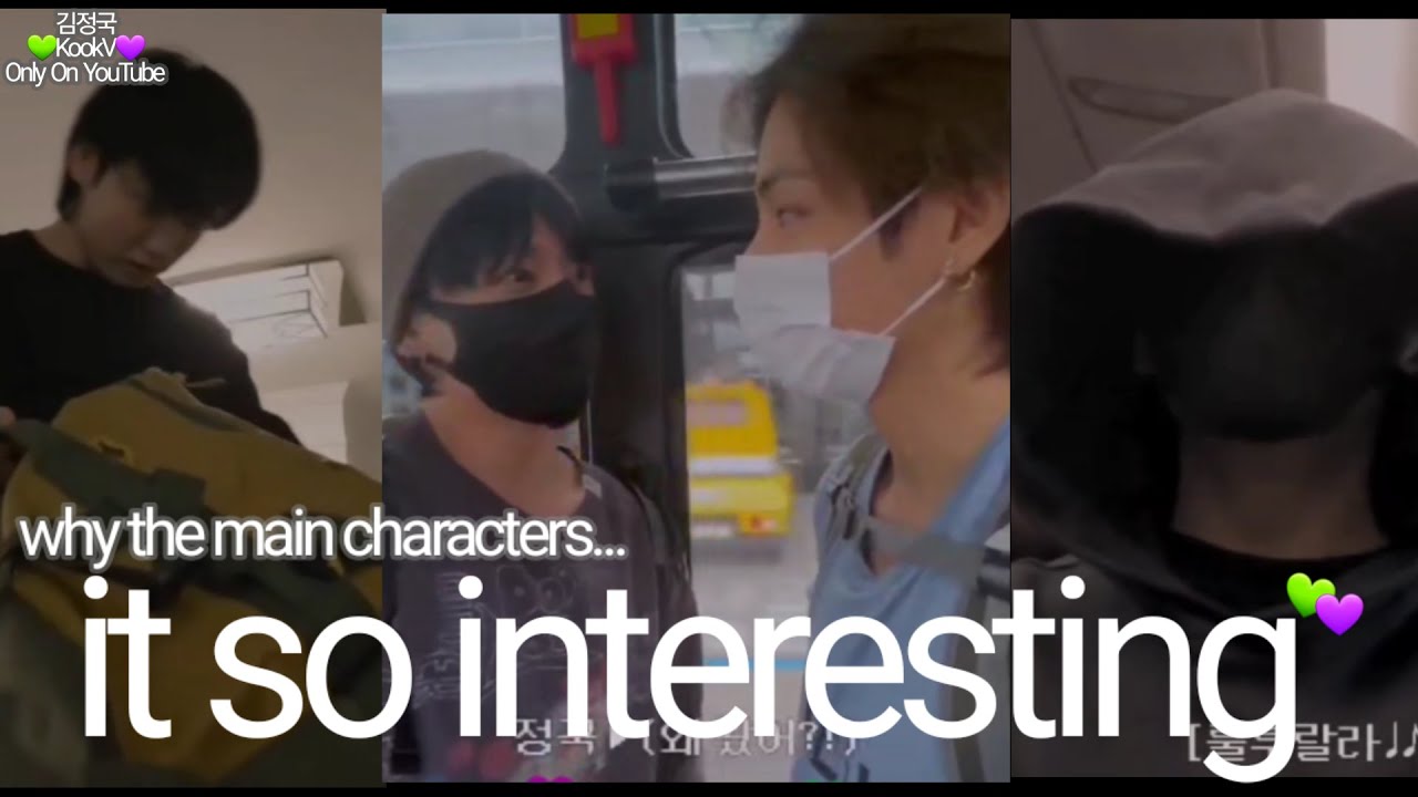 Taekook - Interesting things from Behind scenes shows. who's together 😏