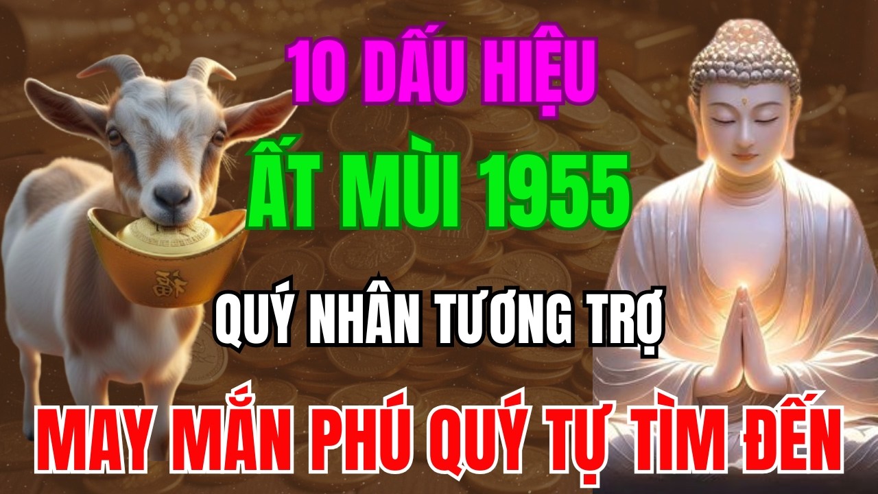 10 Dấu Hiệu Ất Mùi 1955 Được Trời Thương Phật Độ, Quý Nhân Tương Trợ, May mắn Phú Quý Tự Tìm Đến