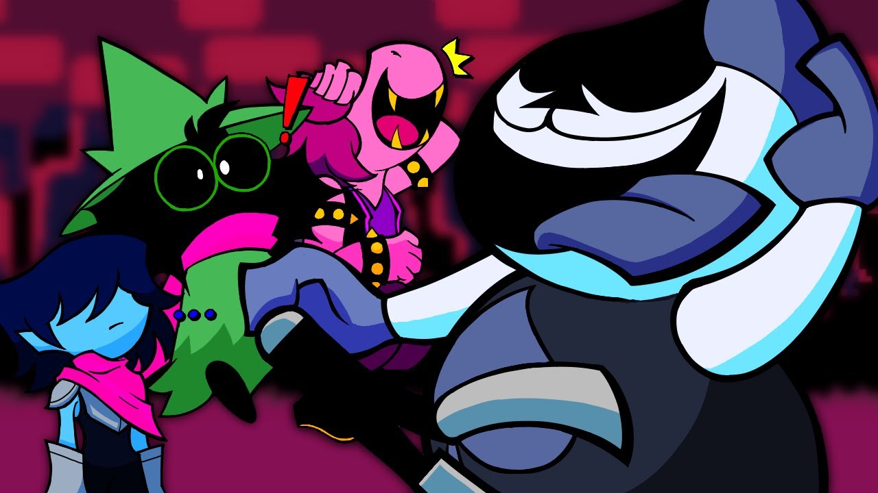 Лансеру нужно принять душ | Основные моменты DELTARUNE, глава 1