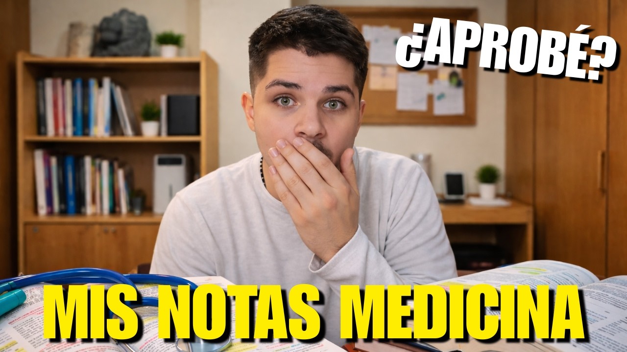 REACCIÓN a mis NOTAS FINALES de 5to de MEDICINA estudiando en ESPAÑA. ¿Logré APROBAR? @Tian Valez