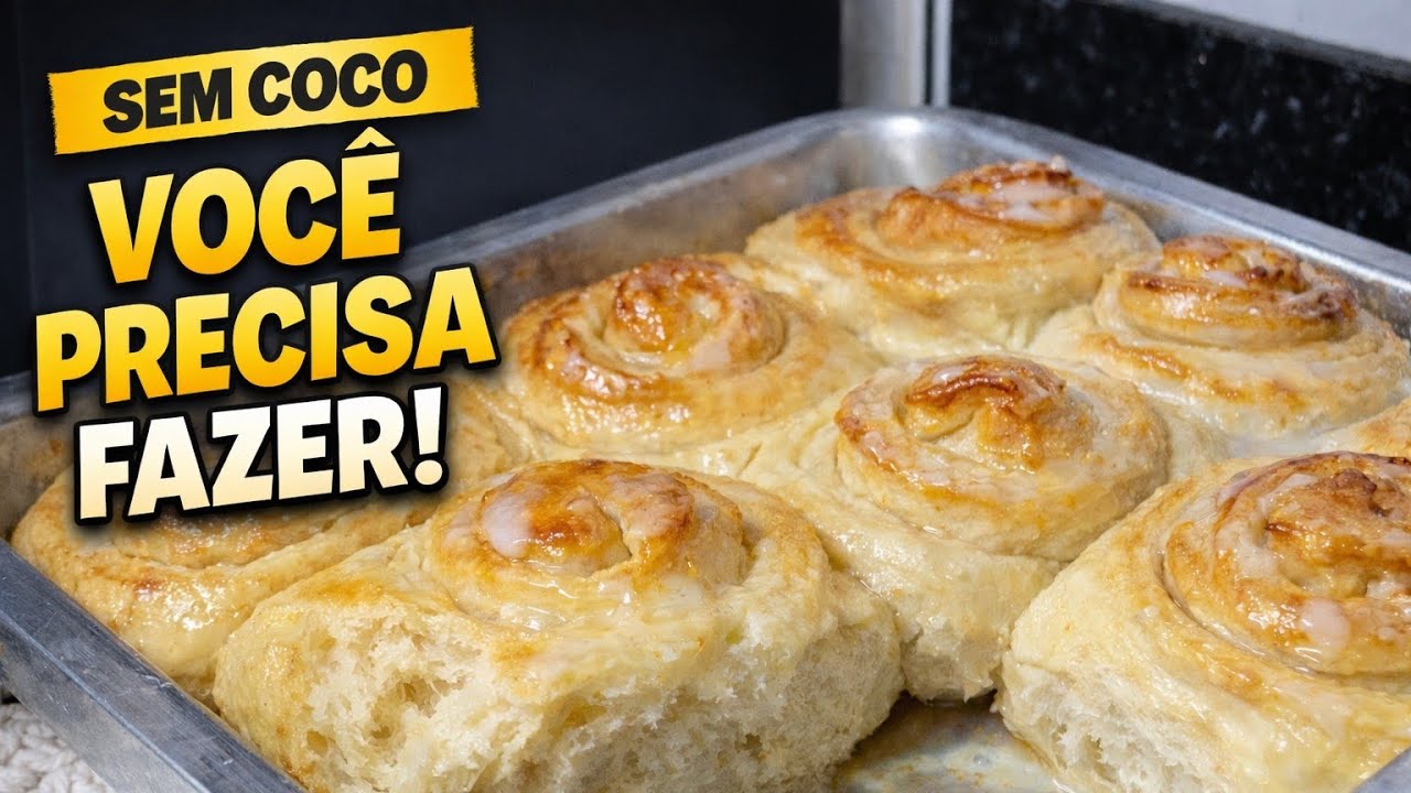ROSCA HÚNGARA SEM COCO SUPER FOFINHA e FÁCIL (Bem Molhadinha)