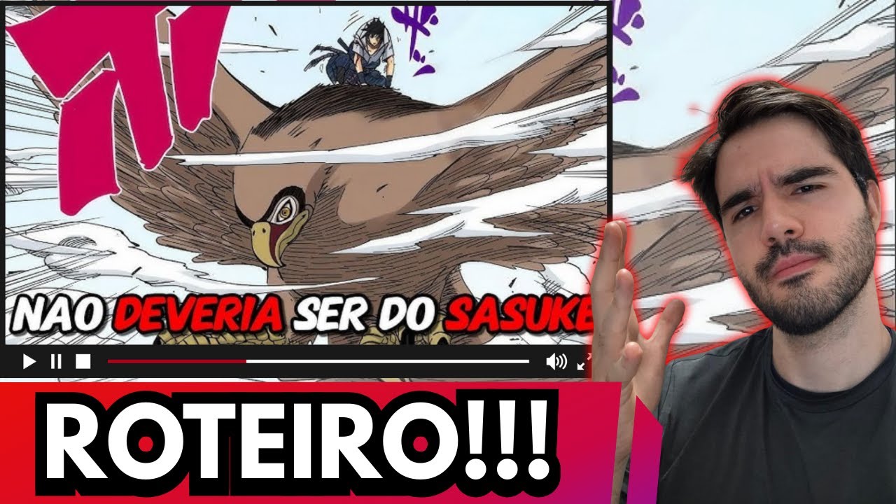 POR QUE O FALCÃO DO SASUKE NÃO FAZ SENTIDO, É FURO DE ROTEIRO? - REACT ao @KonohaChronicless