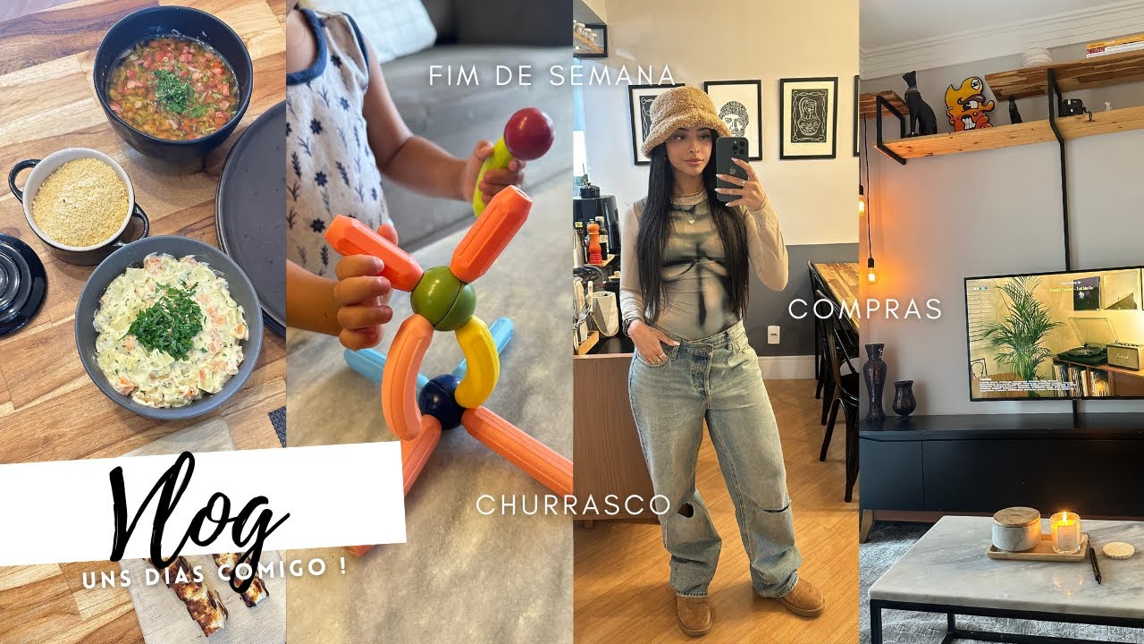 CHURRASCO NO APÊ, VAMOS SER PADRINHOS, COMPRAS DA FESTA, ORGANIZAÇÃO FINANCEIRA E TIAGO DOENTE!