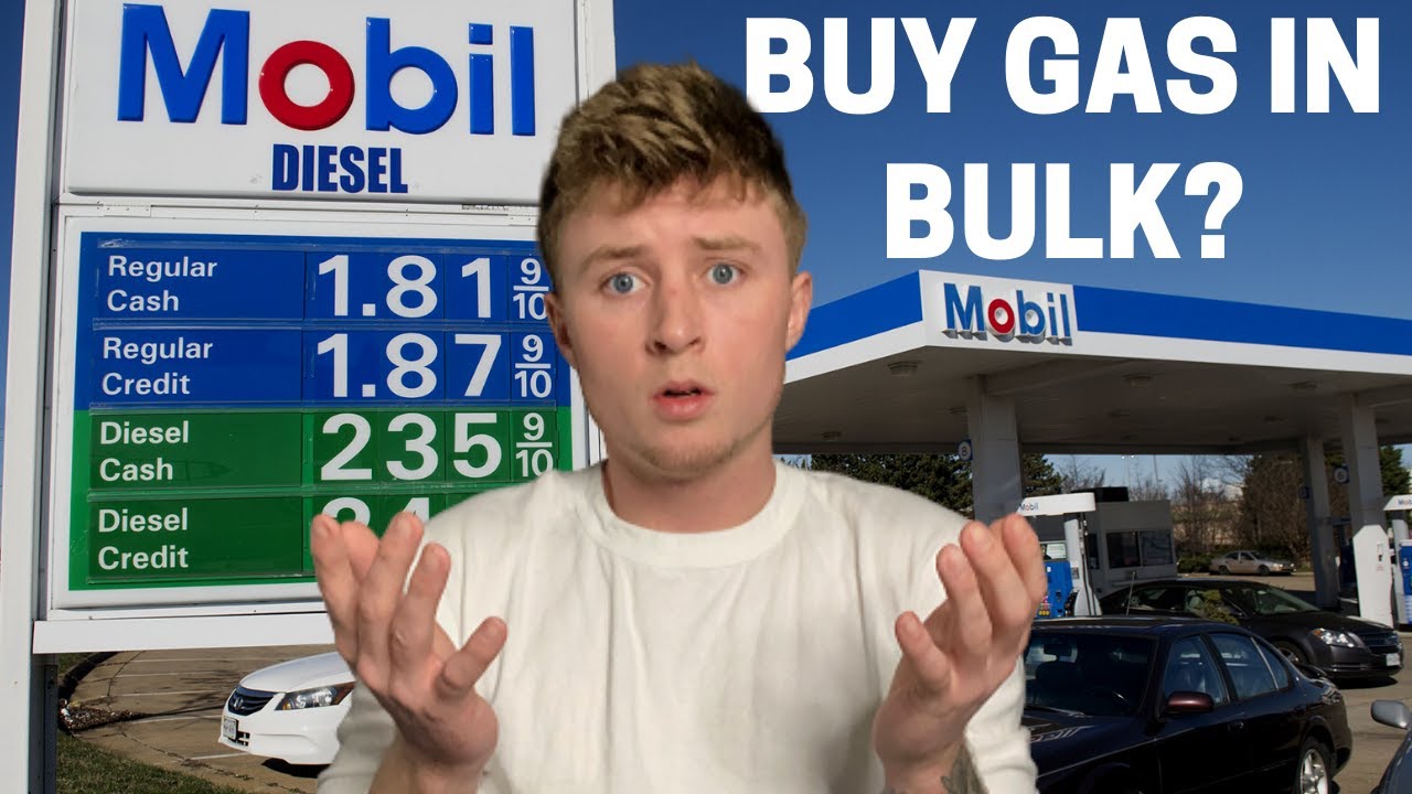 Should You Buy Gas In Bulk?