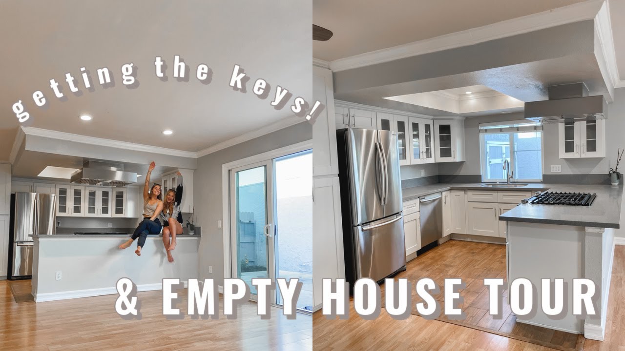 Moving vlog #02: packing up, getting the keys to our new place + empty house tour!