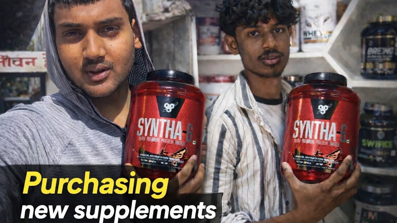 Muscle Gain Journey Start 🔥 New Supplements Purchasing | Dincharya