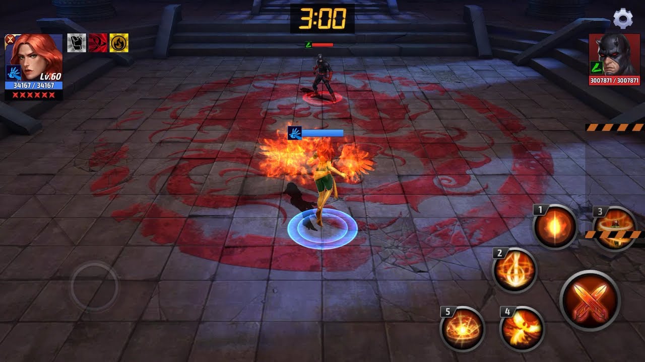 [Marvel Future Fight] Jean Grey Shadowland Floor 25 Solo Clear