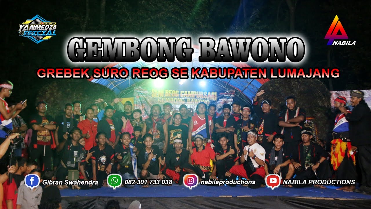 GREBEK SURO REOG GEMBONG BAWONO DAN REOG SE KABUPATEN LUMAJANG Part 2